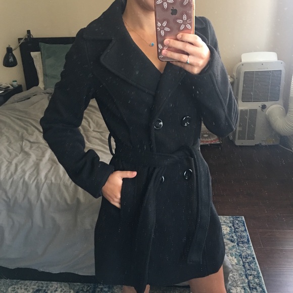Thigh length pea coat Clearance
